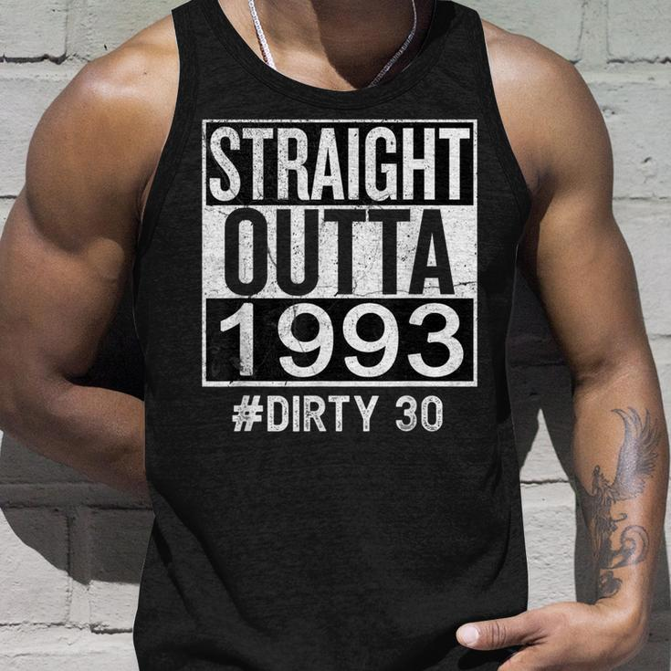 Straight Outta 1993 Dirty 30 Thirty 30Th Birthday Funny Unisex Tank Top Gifts for Him