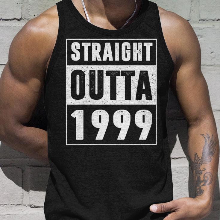 Straight Outta 1999 Vintage 22 Years Old 22Nd Birthday Gifts Unisex Tank Top Gifts for Him