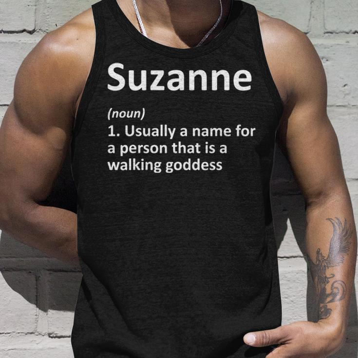 Suzanne Definition Personalized Funny Birthday Gift Idea Unisex Tank Top Gifts for Him