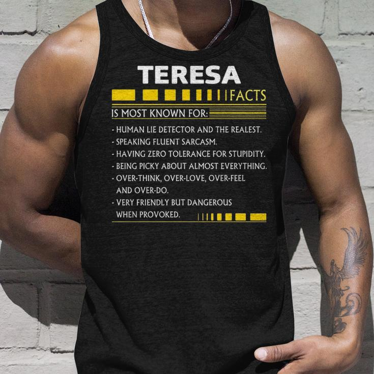 Teresa Name Gift Teresa Facts V3 Unisex Tank Top Gifts for Him