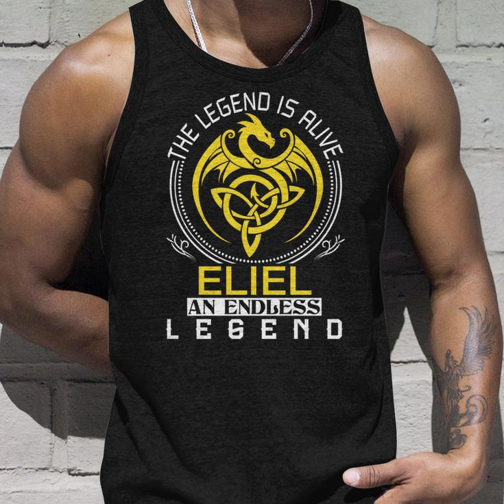 The Legend Is Alive Eliel Family Name Unisex Tank Top Gifts for Him