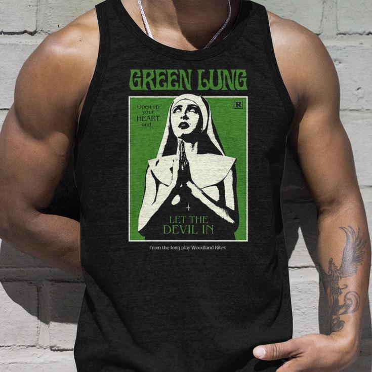 The Ritual Tree Green Lung Unisex Tank Top Gifts for Him