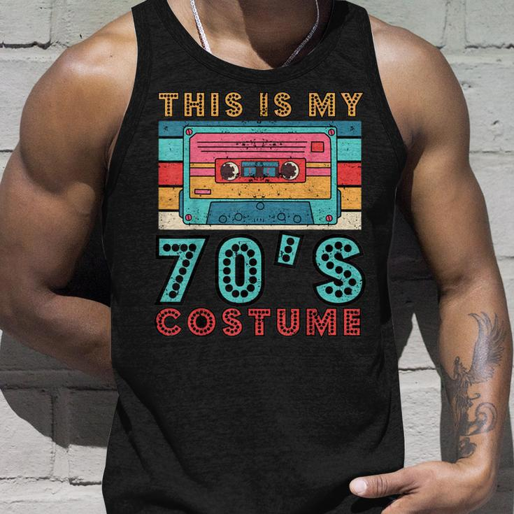 This Is My 70S Costume Vintage 1970S Hippie Groovy Style Unisex Tank Top Gifts for Him