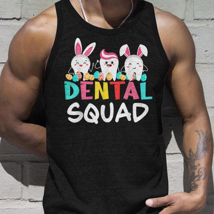 Tooth Bunny Easter Day Dentist Dental Hygienist Assistant Unisex Tank Top Gifts for Him
