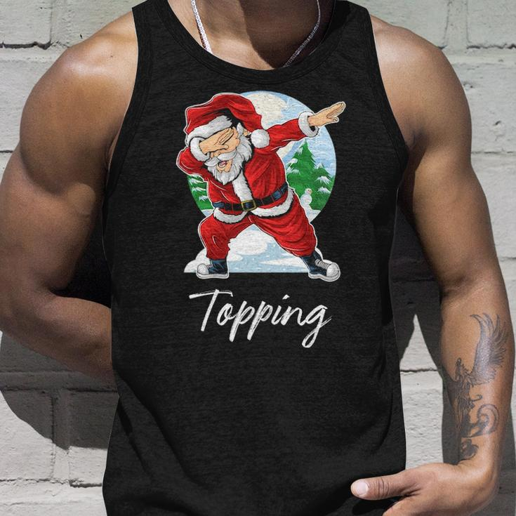 Topping Name Gift Santa Topping Unisex Tank Top Gifts for Him