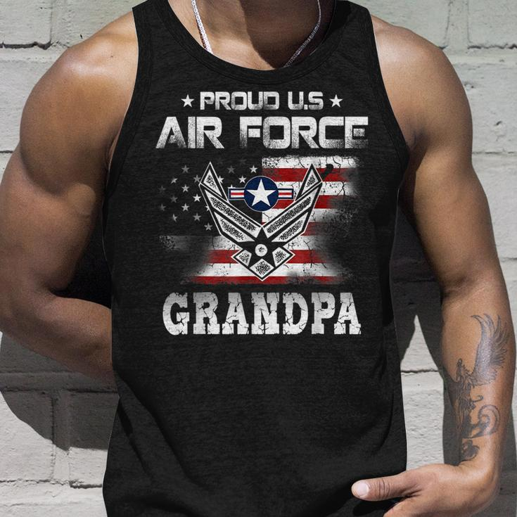 Us Air Force Proud Grandpa Proud Air Force Grandpa Father Unisex Tank Top Gifts for Him