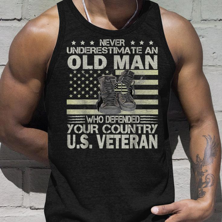 Us Veteran Veterans Day Us Patriot Gift Unisex Tank Top Gifts for Him