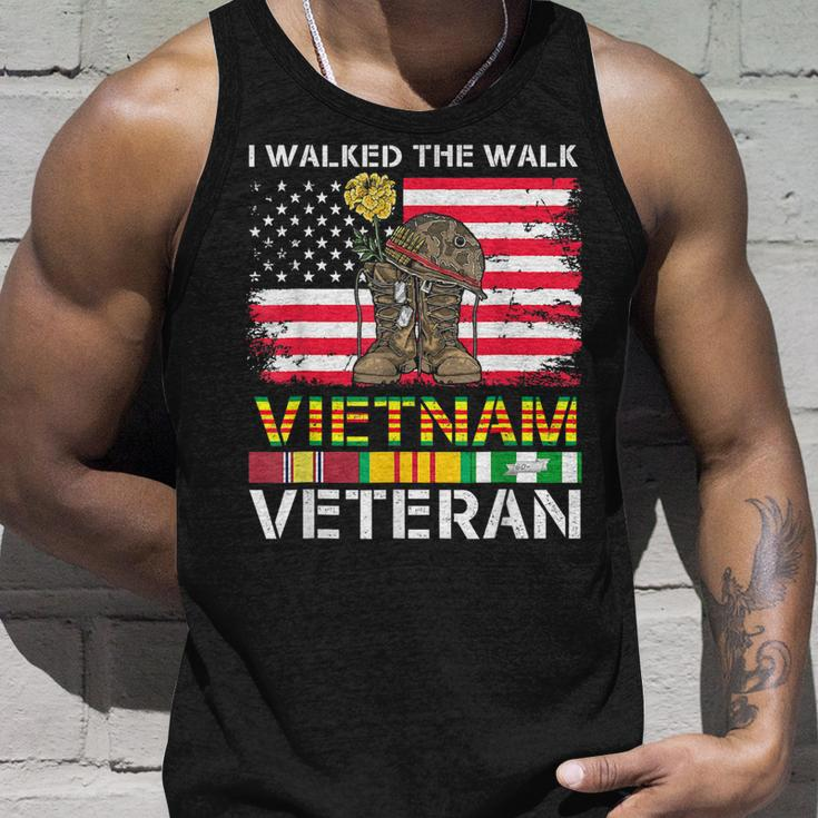 Us Veterans Day Us Army Vietnam Veteran Usa Flag Vietnam Vet Unisex Tank Top Gifts for Him