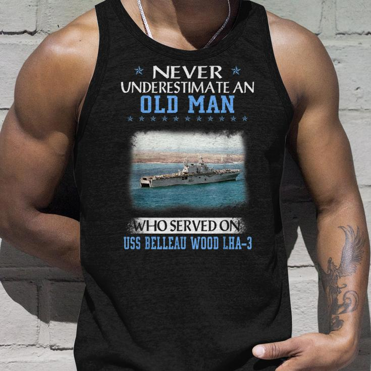Uss Belleau Wood Lha-3 Veterans Day Father Day Unisex Tank Top Gifts for Him