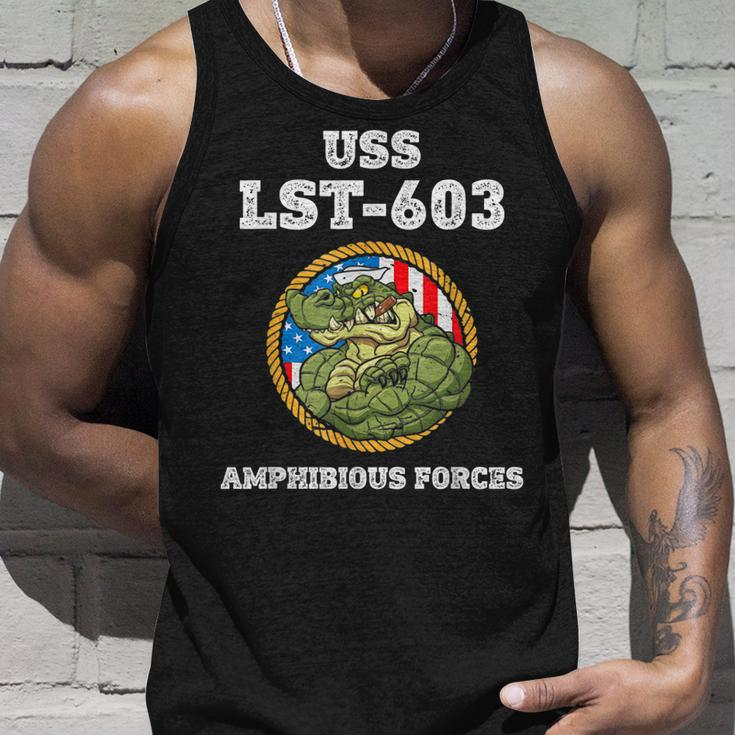 Uss Coconino County Lst-603 Amphibious Force Unisex Tank Top Gifts for Him