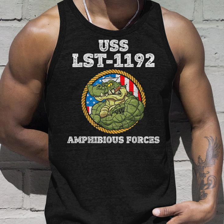 Uss Spartanburg County Lst-1192 Amphibious Force Unisex Tank Top Gifts for Him