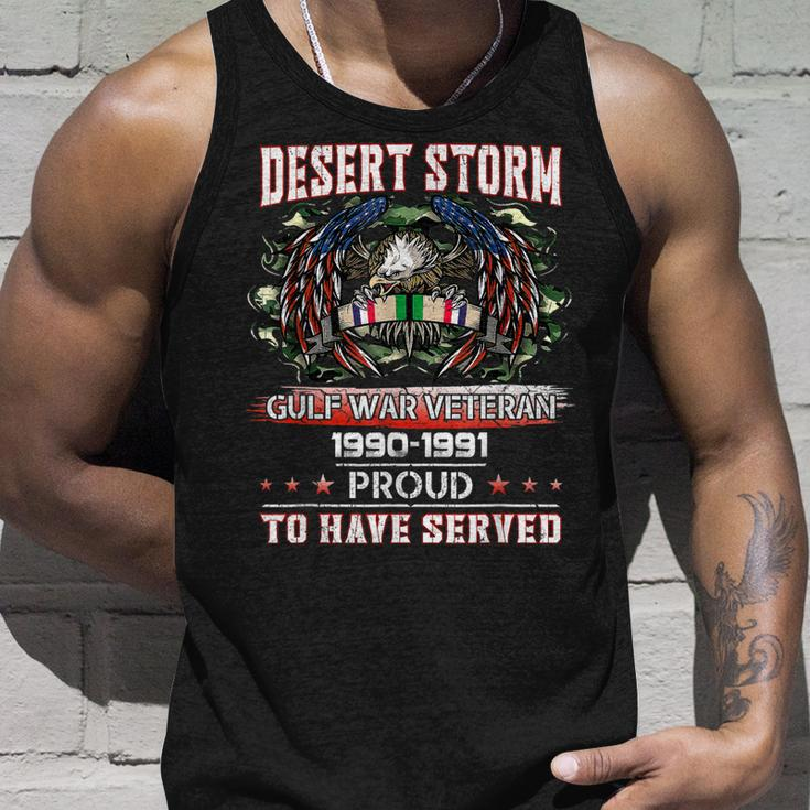 Veteran Desert StormVeteran Proud For Fathers Day Unisex Tank Top Gifts for Him