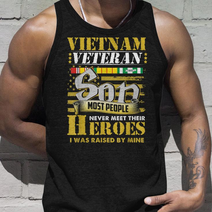 Vietnam Veterans Son | Vietnam Vet Unisex Tank Top Gifts for Him