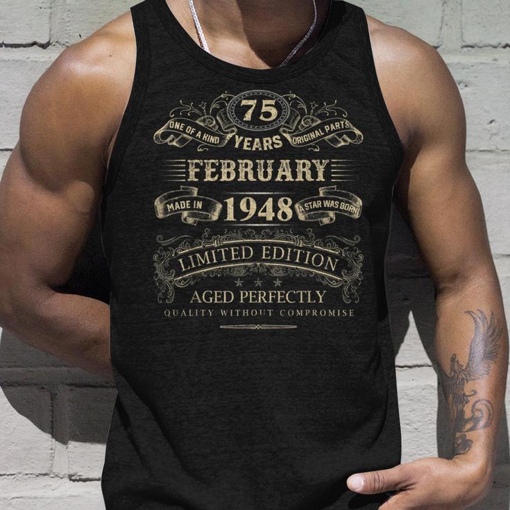 Vintage 1948 Unisex TankTop zum 75. Geburtstag für Damen und Herren Geschenke für Ihn