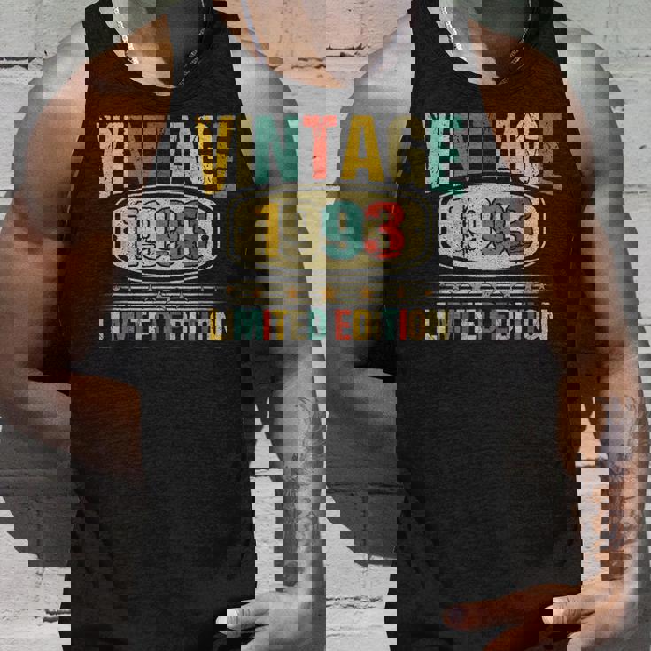 Vintage 1993 Made In 1993 30Th Birthday 30 Years Old Gifts Unisex Tank Top Gifts for Him