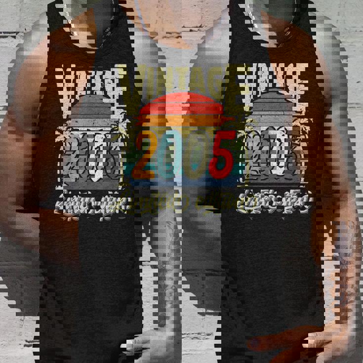 Vintage 2005 18Th Birthday Limited Edition 18 Years Old Bday Tank Top Gifts for Him