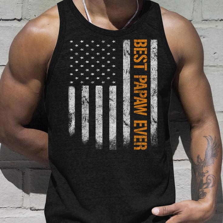 Vintage Best Papaw Ever American Flag Gift Unisex Tank Top Gifts for Him