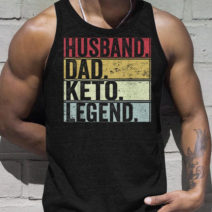 Vintage Ehemann Papa Keto Legende Unisex TankTop, Lustiges Vatertagsgeschenk Geschenke für Ihn