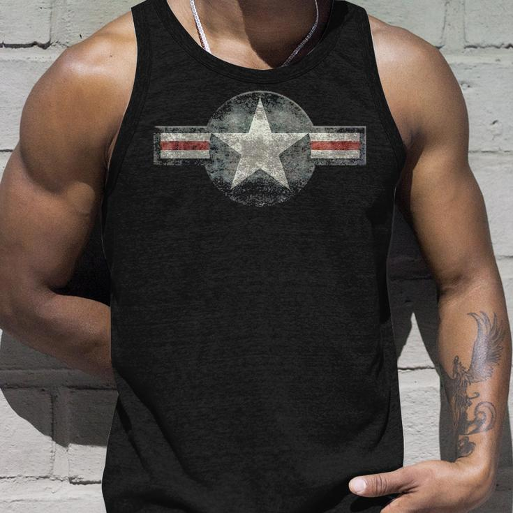 Vintage Retro Usaf Style Star Unisex Tank Top Gifts for Him