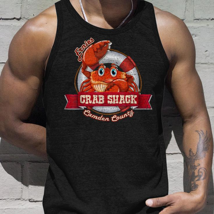 Vintage The Crab Shack From My Name Is Earl Unisex Tank Top Gifts for Him