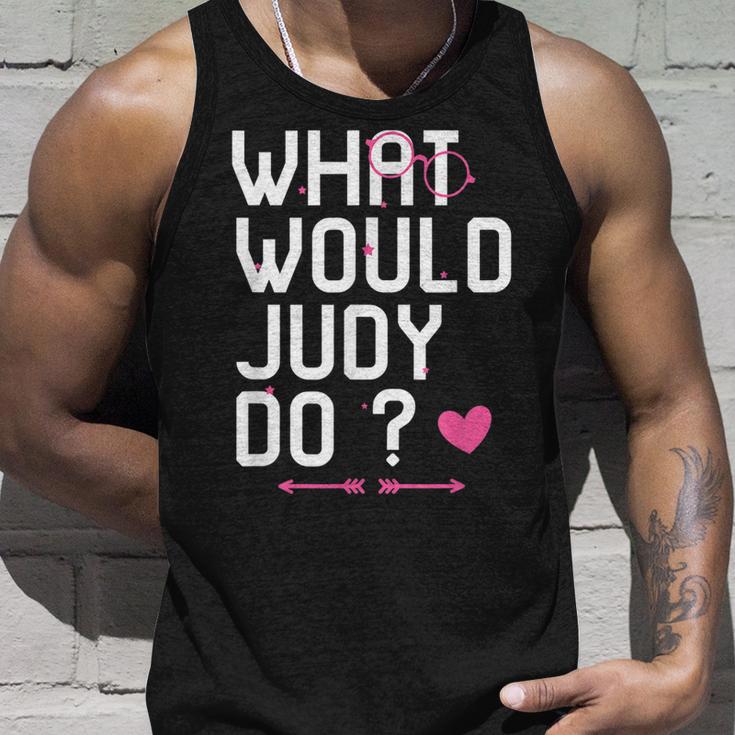 Was Würde Judy Tun Frauen Unisex TankTop, Personalisiert Niedlicher Mythos Geschenke für Ihn