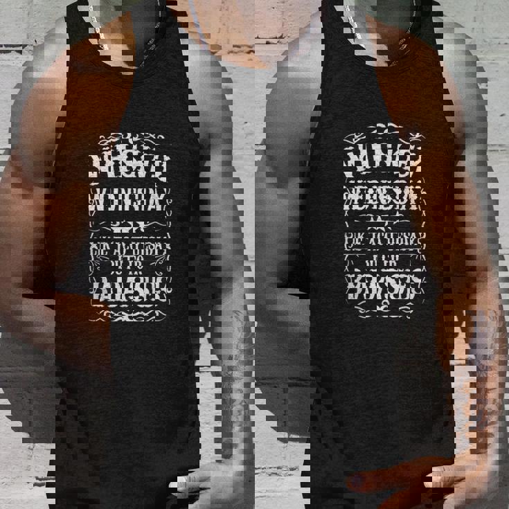 Whiskey Wednesday Men Women Tank Top Graphic Print Unisex Gifts for Him