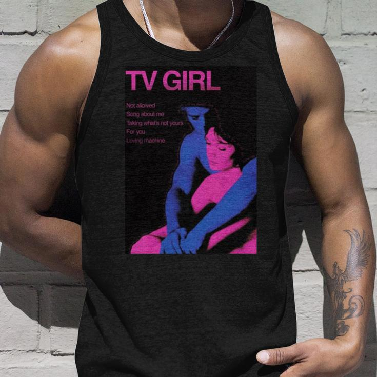 Who Really Cares Tv Girl Unisex Tank Top Gifts for Him