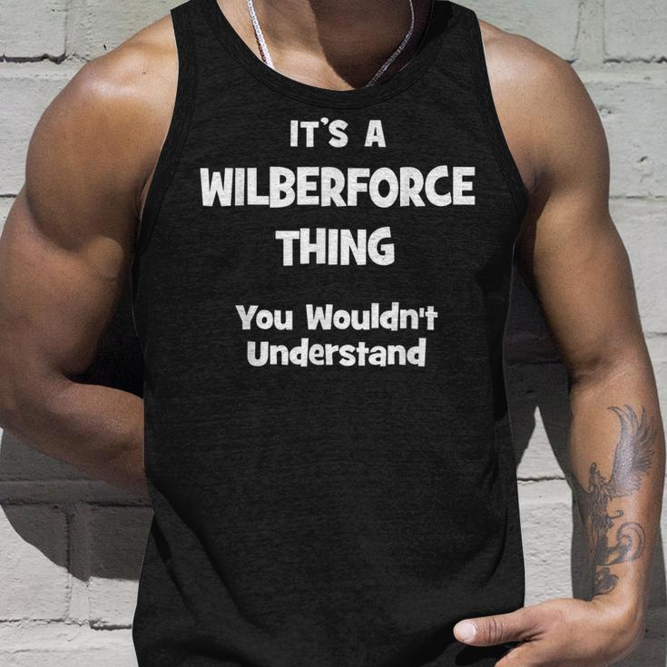 Wilberforce Thing College University Alumni Funny Unisex Tank Top Gifts for Him