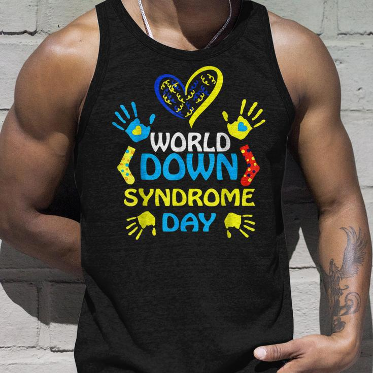 World Down Syndrome Day Support And Awareness 321 Unisex Tank Top Gifts for Him