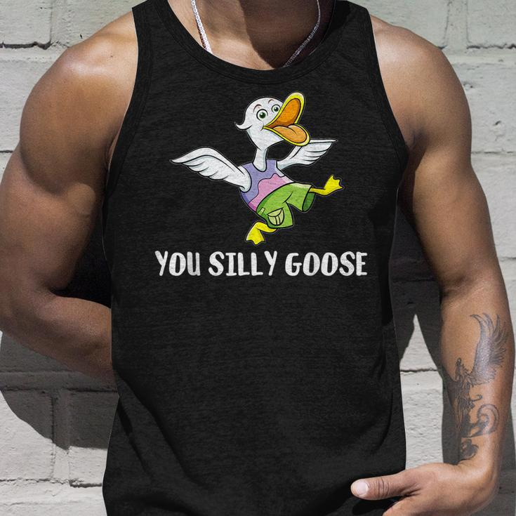 You Silly Goose - Funny Gift For Silly People Unisex Tank Top Gifts for Him