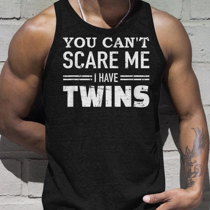 Zwillinge Mama Papa Spruch Tank Top Geschenke für Ihn