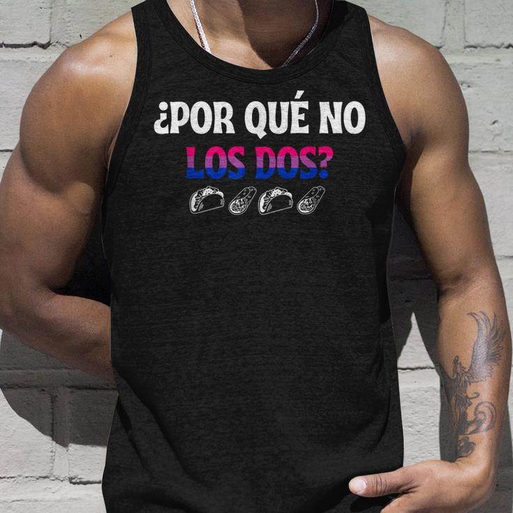 ¿Por Qué No Los Dos Why Not Both Bisexual Pride Lgbtq Tank Top Gifts for Him