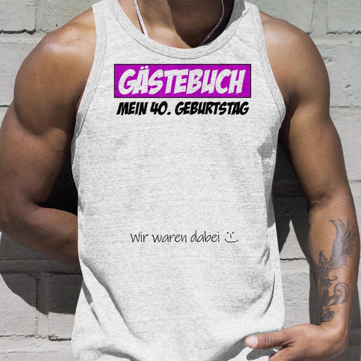 40. Geburtstag Damen Unisex TankTop, Feier & Party Design für Frauen Geschenke für Ihn