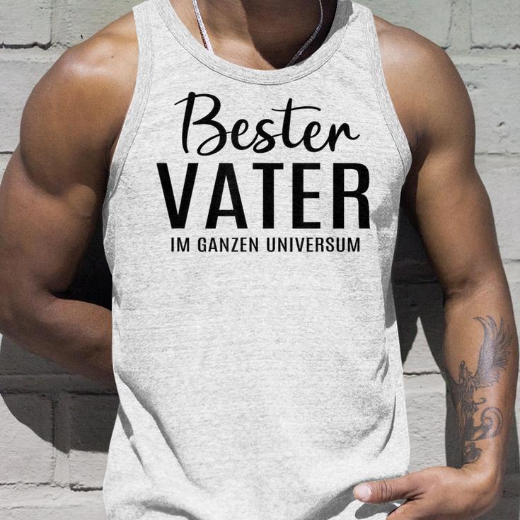 Bester Vater im Universum Unisex TankTop, Geburtstags-Lustiges Geschenk für Papa Geschenke für Ihn