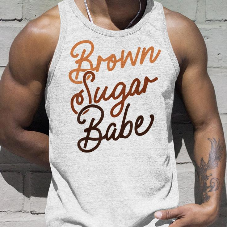 Brown Sugar Babe Proud Woman Black Melanin Pride Unisex Tank Top Gifts for Him