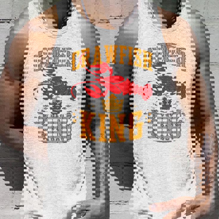 Crawfish King Crawfish Boil Party Festival Men Women Tank Top Graphic Print Unisex Gifts for Him