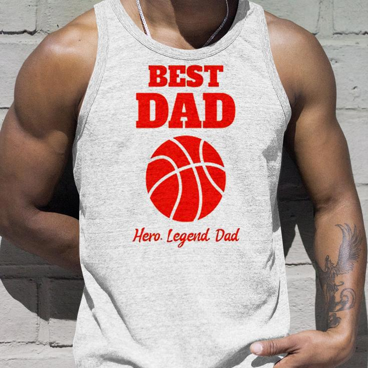 Dad Basketball Cool Fathers Day Gift Dad Basketball S Unisex Tank Top Gifts for Him