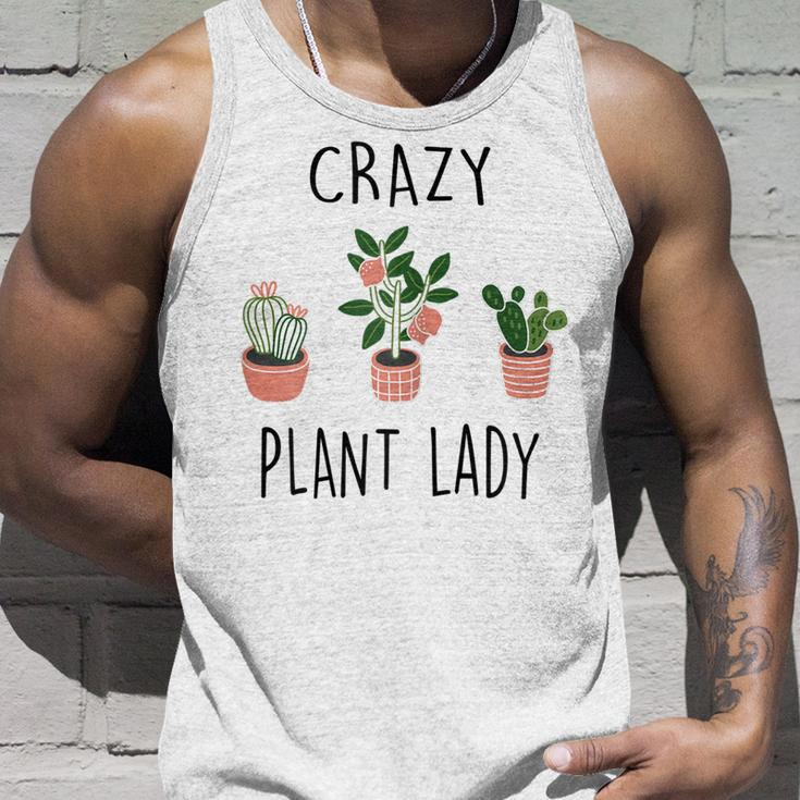 Damen Crazy Plant Lady Garden Mama Plant Lady Plants Lover Tank Top Geschenke für Ihn