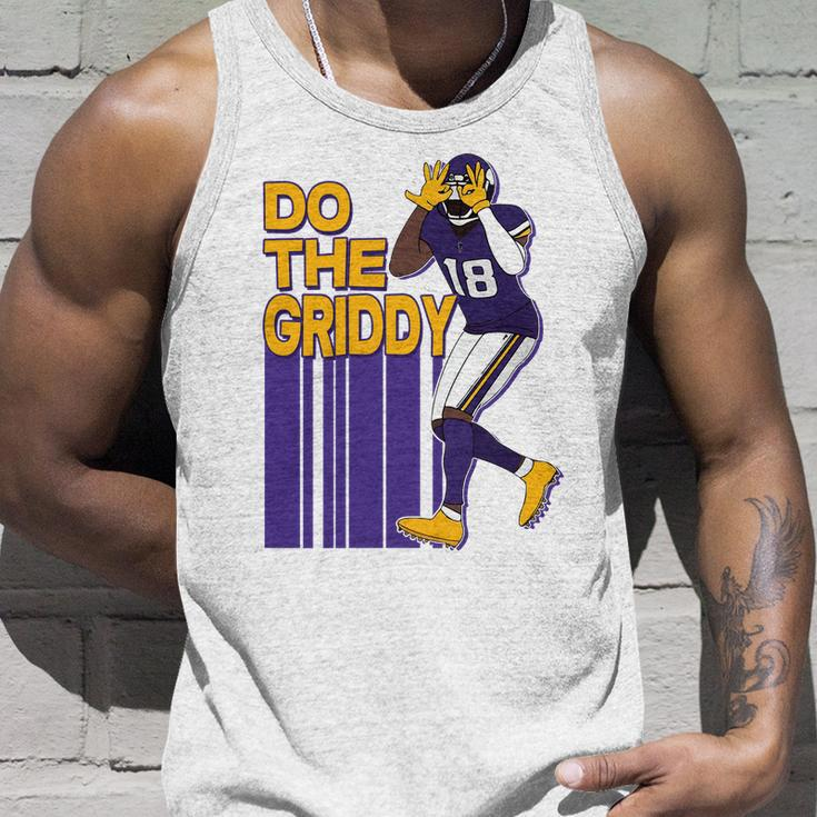 Funny Football Do The Griddy Touchdown Dance V3 Unisex Tank Top Gifts for Him