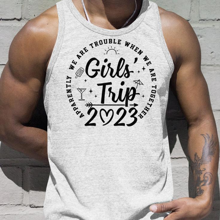 Girls Trip 2023 Apparently Are Trouble When Unisex Tank Top Gifts for Him