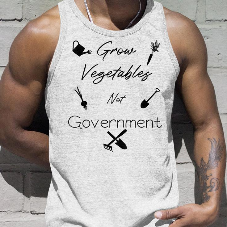 Grow Vegetables Ranch Homestead Libertarian Gardening Farm Unisex Tank Top Gifts for Him