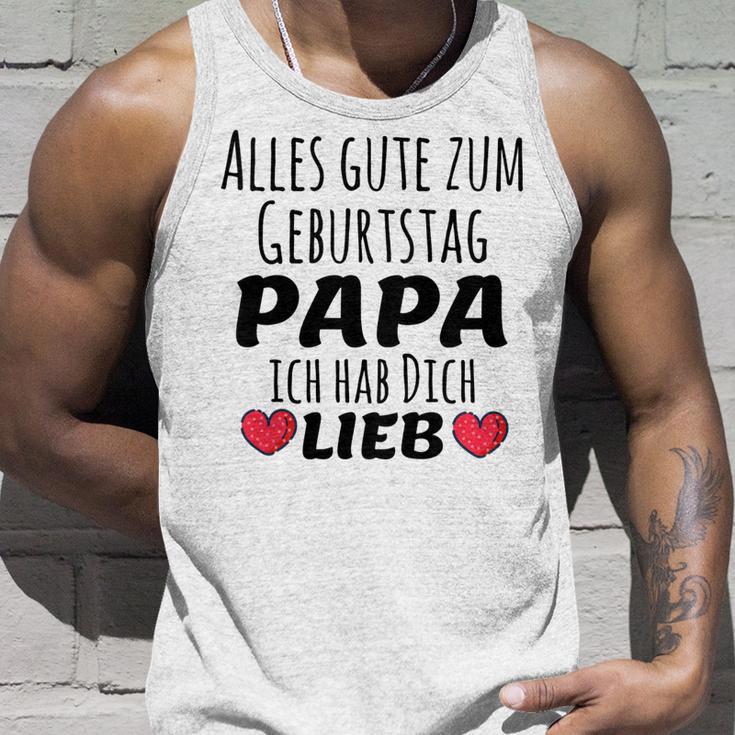 Kinder Alles Gute Zum Geburtstag Papa Ich Hab Dich Lieb Tank Top Geschenke für Ihn