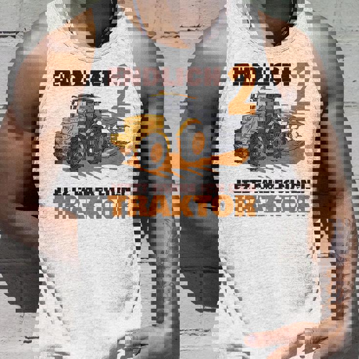 Kinder Traktor Unisex TankTop Endlich 2 Jahre: Jetzt Fahre Ich für Jungen Geschenke für Ihn