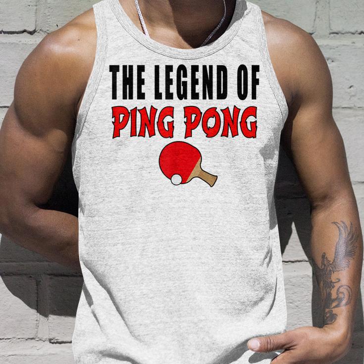 The Legend Of Ping Pong Tischtennis Lustig Tank Top Geschenke für Ihn