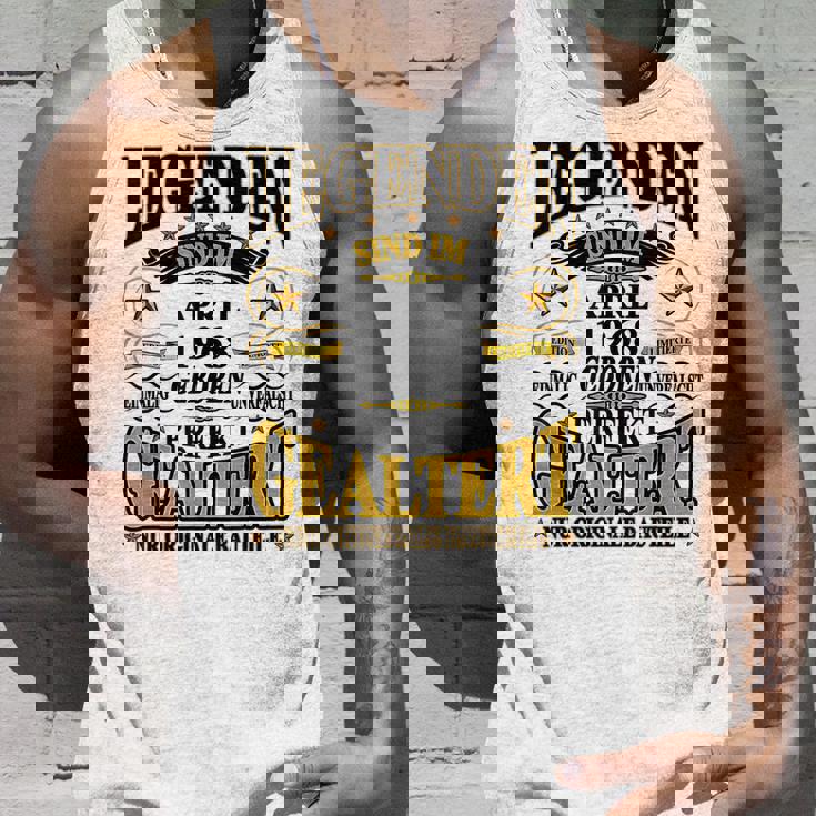 Legenden Sind Im April 1968 Geboren 55 Geburtstag Lustig Tank Top Geschenke für Ihn