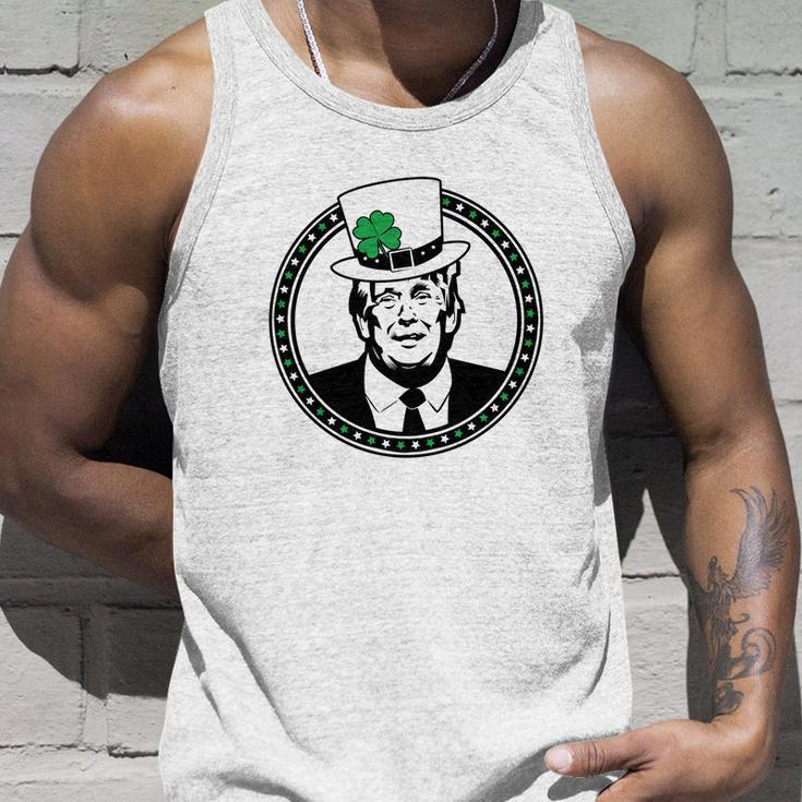 Make St Patricks Day Great Again Donald Trump Unisex Tank Top Gifts for Him