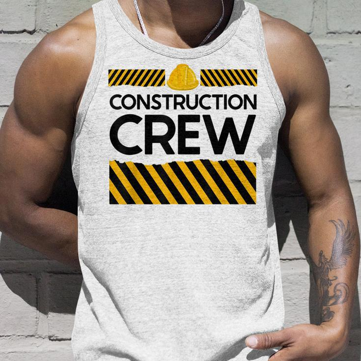 Matching Boys And Dad Construction Digger Birthday Outfit Unisex Tank Top Gifts for Him