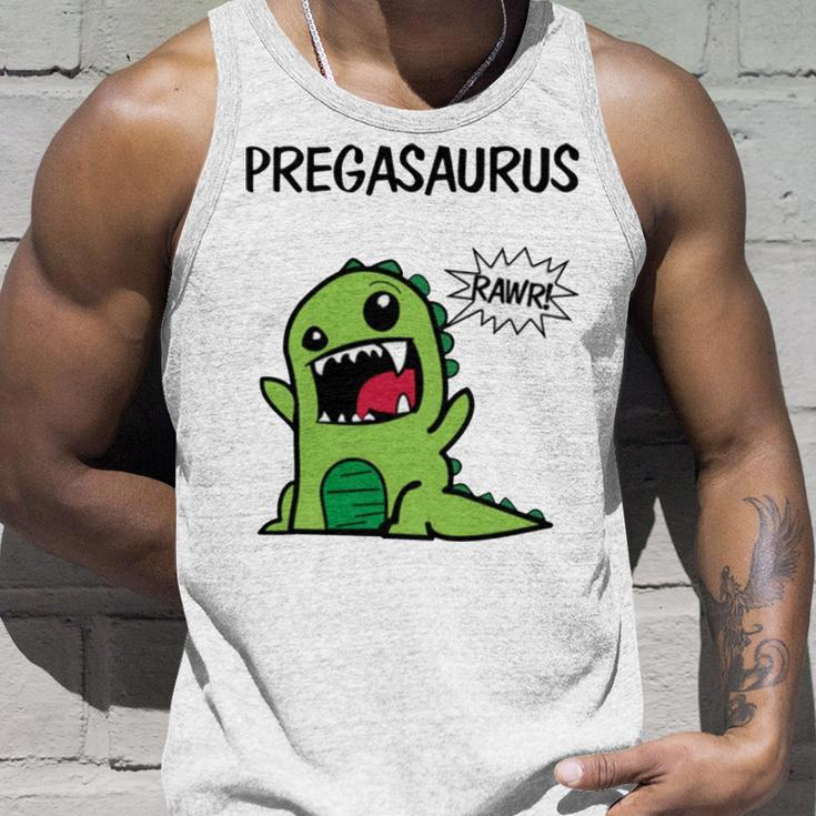 Pregasaurus Rawr Dinosaur Unisex Tank Top Gifts for Him