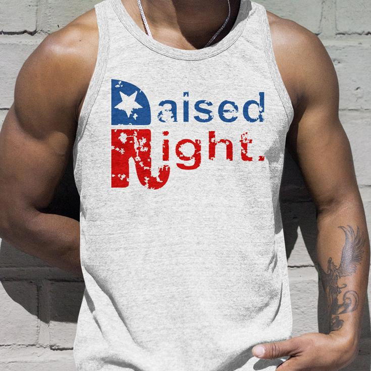 Raised Right Republican Logo V3 Unisex Tank Top Gifts for Him