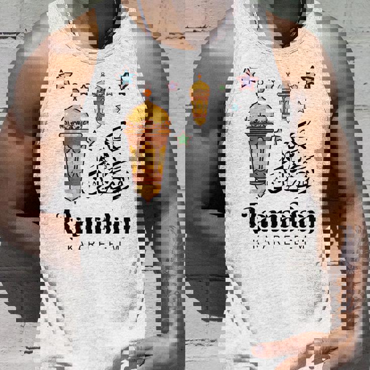 Ramadan Kareem Fasting For Muslim Islamic Gifts Idea Unisex Tank Top Gifts for Him